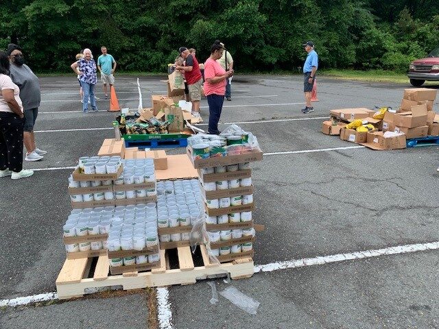 Second Harvest Food Distribution Event